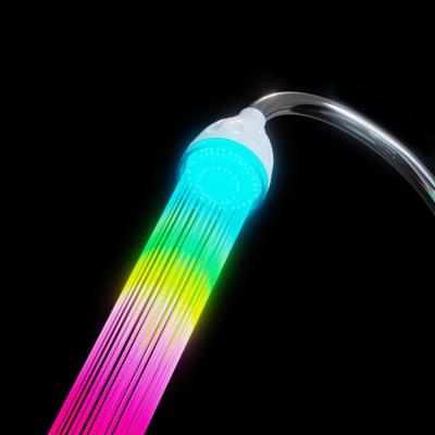 China Plastic LED Shower Heads New Hot Water Led Shower Head For Bathroom for sale