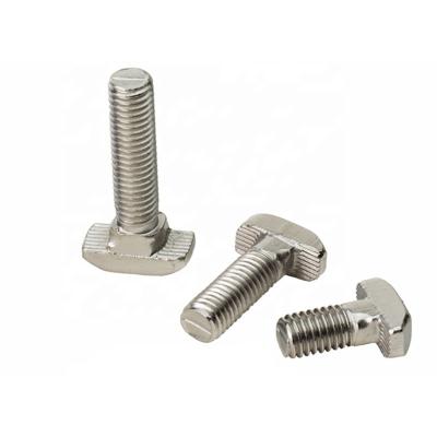 China Stainless Steel M6 M8 SS304 SS316 Stainless Steel T Head Square Neck Bolts Din186 for sale