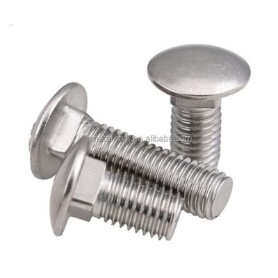 China Stainless Steel M8 200mm M10 A2 A4 DIN603 Stainless Steel Carriage Bolt for sale