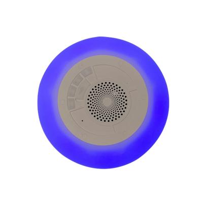 China 2022 Hot Sale Wireless Stereo Water Floating Waterproof Suction cup Speaker for Swimming Pool à venda