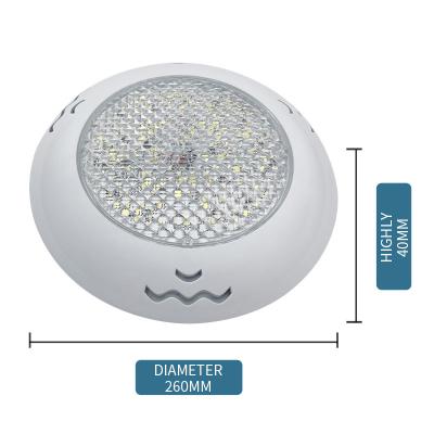 China IP68 12V Remote Control Color Remote Control Swimming Pool Light Underwater Lamp Swimming Pool Led Light for sale