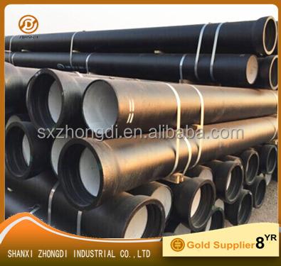 China Water / Oil Malleable Iron Pipe Class k9 150mm for sale