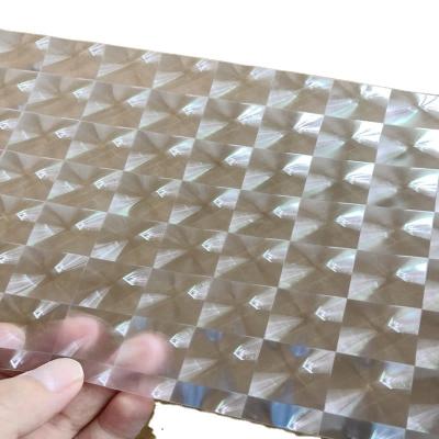 China Bopp 3D Lenticular Film Transparente Holográfico Lamination Film à venda