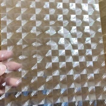 China Película laminadora 3D suave y transparente con reflexión holográfica de múltiples lentes en venta