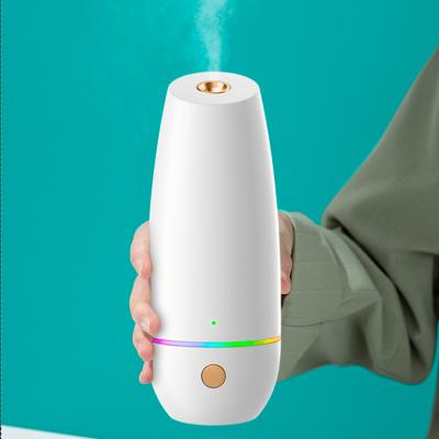 China 45ml Battery Operated Wall Mounted Ultrasonic Diffuser Machine 45ml New Home Fragrance Diffuser Waterless Nebulizer for sale