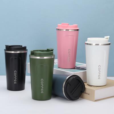 China Sustainable Double Wall Vacuum Insulated Stainless Steel Wine Tumbler Mugs Sublimation Blanks Coffee Mugs With Handle for sale