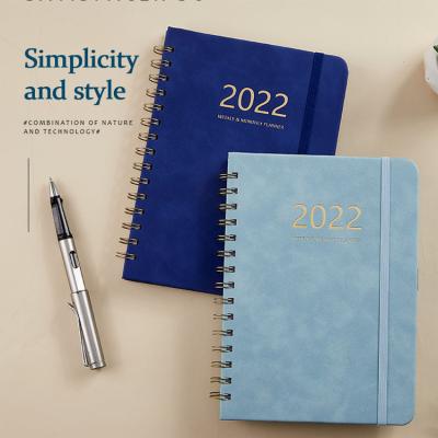 China School Supplies Spiral Stationery Spiral Binding PU Cover Notebook for sale