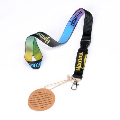 China Trade Show Lanyard Manufacturer Customized Woven Lanyard With Free Sample for sale