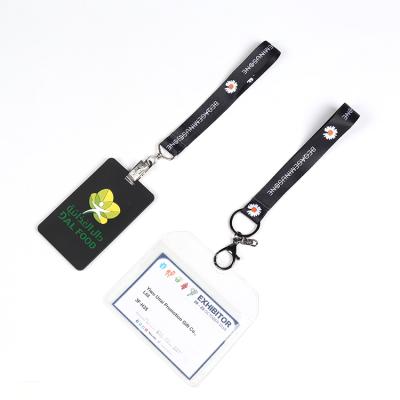 China 2020 New Polyester Wrist Lanyard Keychain Customized Promotional Short Lanyard For ID Holder Public Transportation Hardcover Poster for sale