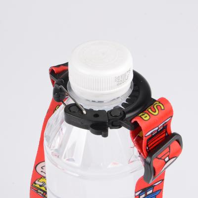 China Promotional Trade Show Cartoon Fashion Gift Bottle Holder Strap Lanyard for sale