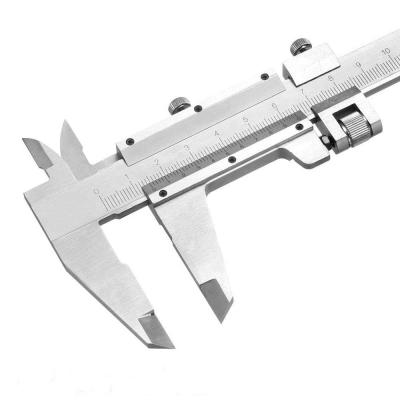 China 4way Vernier Caliper With Fine Adjustment 0-200mm Measuring Tool for sale