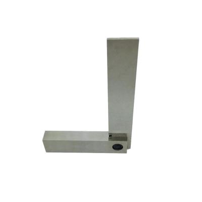 China Stainless Steel 90 Degree Flat Edge Square With Wide Base 75X50 DIN 875/0 Measuring Tool for sale