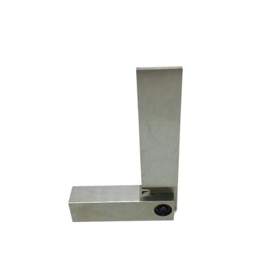 China Stainless Steel 90 Degree Flat Edge Square With Wide Base 50*40 DIN 875/0 Measuring Tool for sale