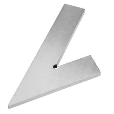 China Carbon Steel 45 Degree Angle Square 100*70mm Measuring Tool for sale