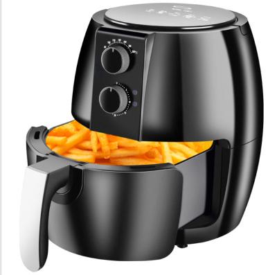 China Hot Selling Hotel Goods Using Appropriate Price Red Black Cooker Hot Air Oil Free Fryer for sale