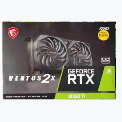 China Desktop In MSI GeForce RTX 3060 Ti GAME X TRIO LHR 3060ti Graphics Card Running VGA 3 Fan for sale