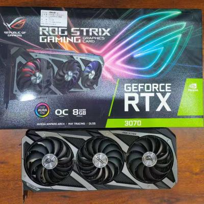 China Best Selling Video Graphics Card GeForce Gigabyte RTX 3070 Ti ASUS MSI Desktop 8GB GDDR6 GB For Gaming PC for sale