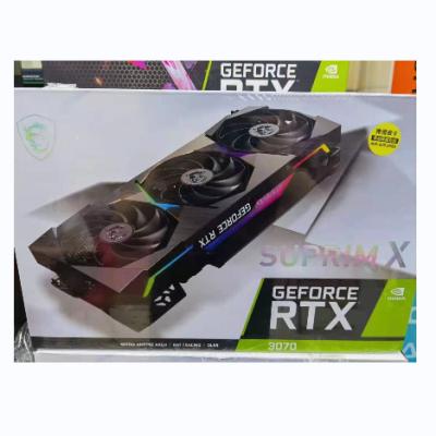 China Cheapest SUPRIM X 8G GPU Gaming Graphics Card Newcomer MSI Workstation RTX 3070 Ti Card for sale