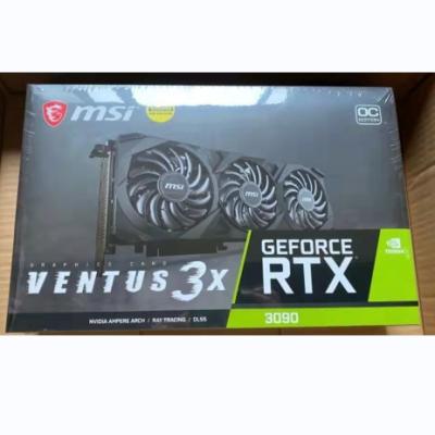 China New Cheapest MSI Game X TRIO 24G OC Gaming Graphics Card RTX3090 Gaming Desktop Graphics Card RTX 3090 for sale