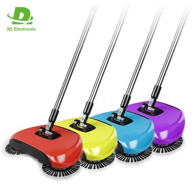 China Soft Hand Powered Sweeper Lazy Automatic Magic Push Sweeper Sweep No Electricity Dustpan for sale