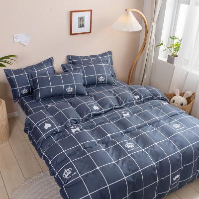 China Disposable Super Soft Luxury 4 Pieces Bed Sheet Set Lightweight Wrinkle & Fade Resistant Microfiber Sheet for sale