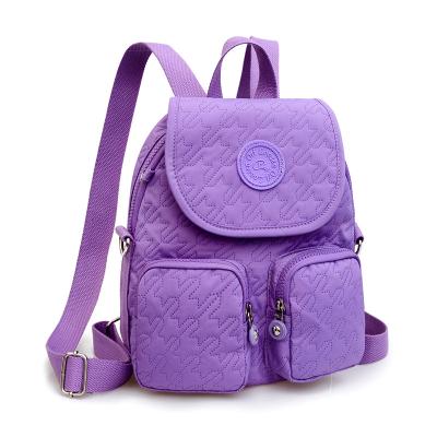 China 2022 raincoats new design embroidery woman 2 in 1 monkey casual backpack teenager school bags for sale