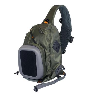 China Outdoor Multi-Function Fishing Backpack Nylon Spring and Tackle Bag Nylon Single Shoulder Messenger Bag for sale