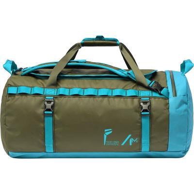 China 60L 300D Tarpaulin Water Repellent Base Camp Outdoor Weekend Duffel Bag Climate Resistance Travel Base Bags for sale