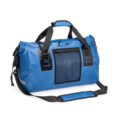 China sizes 50L and 70L 500D PVC waterproof duffel bag perfect for any kind of travel lightweight large storage space for sale