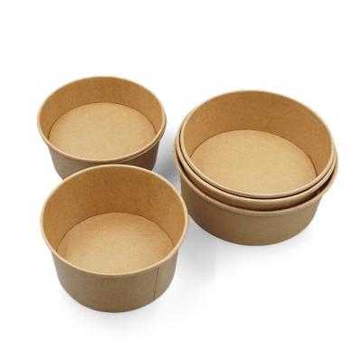 China Wholesale Disposable Paper Cup Packing Hot Soup Bowl With Low Price for sale