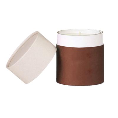 China Handmade Custom Round Kraft Paper Tube Packaging Box for sale