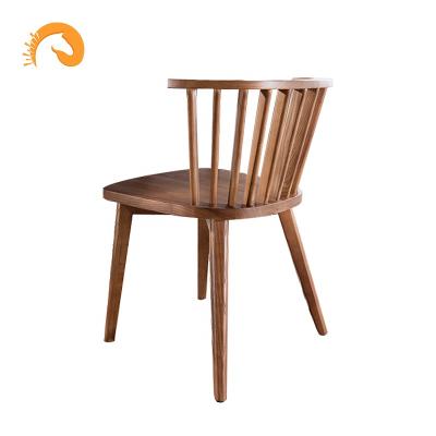 China 2020 Easy Maintenance Popular Northern Europe Wholesale Price Style Wishbone Solid Wood Dining Chair for sale