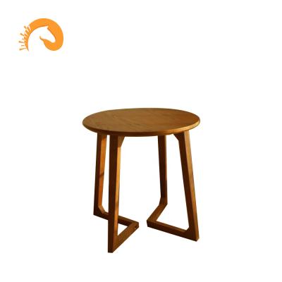 China Easy Assemble Factory Price Simple Style Walnut Color Coffee Table Living Room Wooden Coffee Table Small Side Table for sale