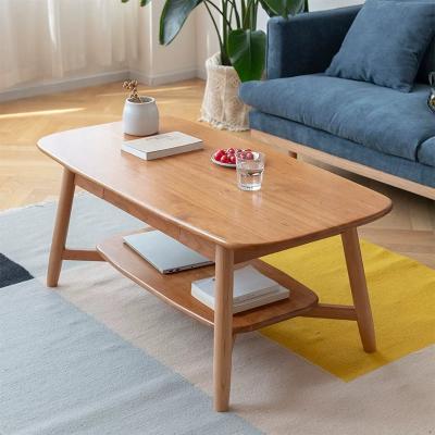 China Eco-Friendly Home Edition Dedicated Solid Wood Coffee Table for sale