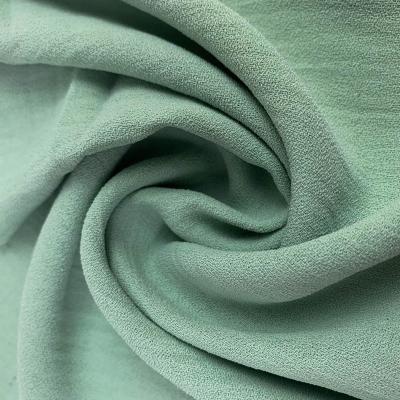 China Sustainable Fabric 100%Polyester Whole Woven Fabric CEY Crepe Fabrics For Garment for sale