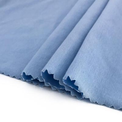 China Sustainable Front High Stretch 95% Cotton 5% Organic Cotton Spandex High Quality Knitting Fabric For T Shirt for sale