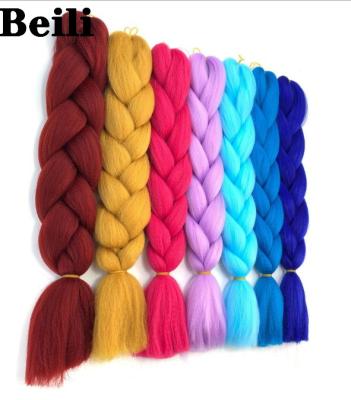 China Brand Hair 165g 82inch Synthetic Braiding Hair Elephant Braid Hair Extensions Synthetic Braiding Hair Extensions for sale