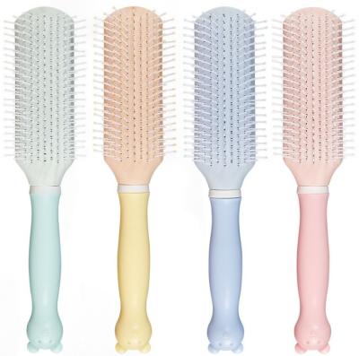 China Home Household Comb Air Cushion Airbag Massage Curling Comb Styling Hairdressing Round Roller Comb for sale