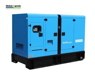 China home used diesel generator with perkins engine 20kva generator fuel less 130L generator for sale