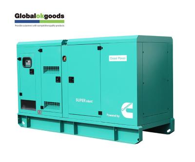 China 100kva 110kva max power genset diesel generator powered by Cummins Engine for sale 250L for sale