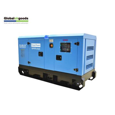 China Sound Proof 30kva 24kw Diesel Generator Prices Super Silent Type Genset 240L for sale