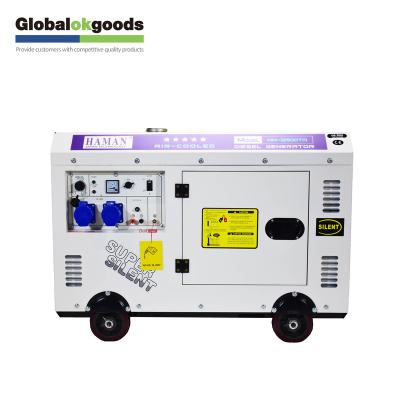 China 8KW 10KVA Electric Diesel Generator Dynamo Fixed Factory Price 21L for sale