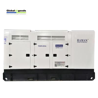 China Custom Sound Proof 200KW 250KVA Silent Diesel Generators For Sale In Lebanon Dynamo Generating 500L Electricity for sale