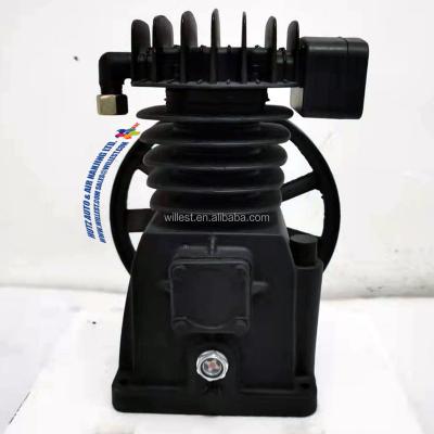 China Willest Lubricated Cast Iron Belt Drive Air Compressor Pump BHII20 for sale