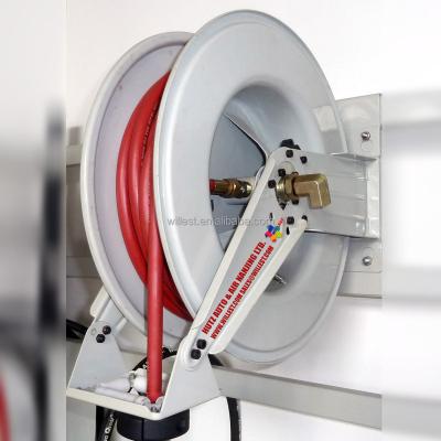 China WILLEST Wall Mounted High Pressure Spring Hose Reel HRO4006A-HT3/8 Double