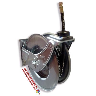 China WILLEST Adjustable High Pressure Auto Rewind Heavy Duty Hose Reel With Sustaining HRO4006B-H3/8