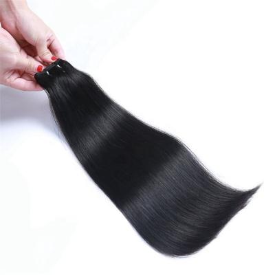 China Good Quality Silky Straight Double Wave Hair Extension Bundles,Remy Great Lengths Hair Extensions Raw,Cheap 18 Inch Brazilian Hair for sale