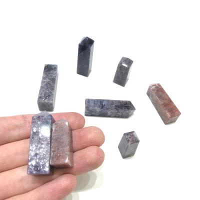 China Wholesale Natural High Quality Purple Rainbow Iolite Crystal Tower For Gifts Decoration from China Sunstone for sale