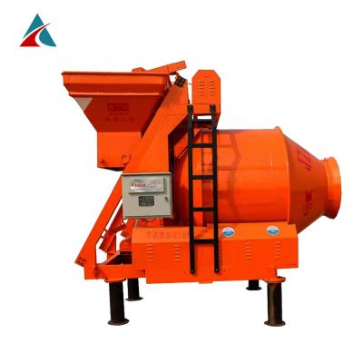 China Construction material stores welcome to buy JZC500 drum scale concrete mixer with wheels can be trailed for sale