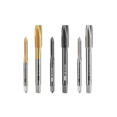 China New Style Hot Hss 6542 Customized Screw Tap Solid Carbide Straight Flute Taps For Stainless Steel And Aluminum Containing Cobalt M2-M16 for sale